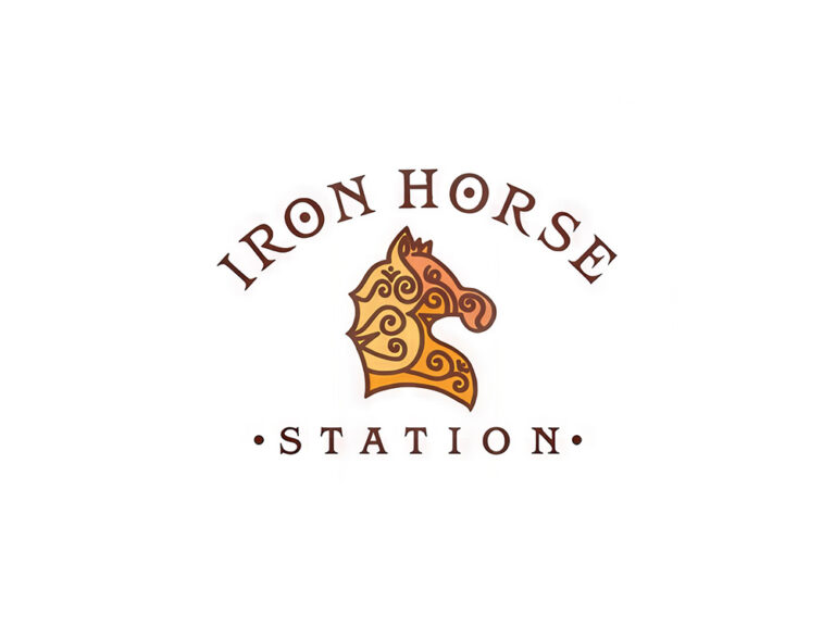iron horse station logo