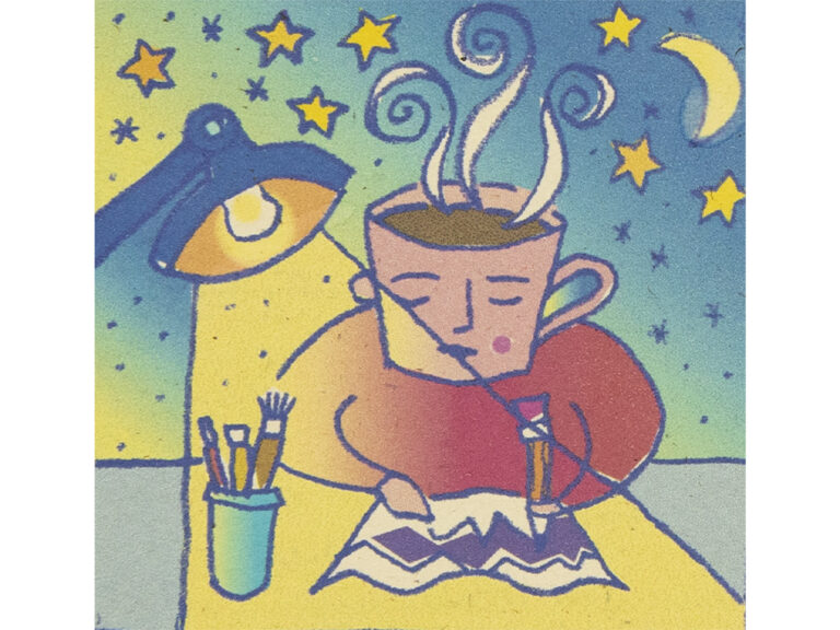 self promo illo